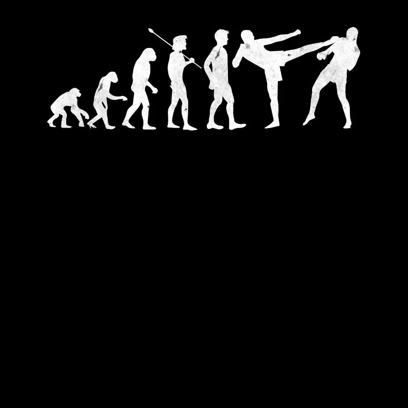Muay Thai Boxer MMA Boxing Sport Evolution Fighter