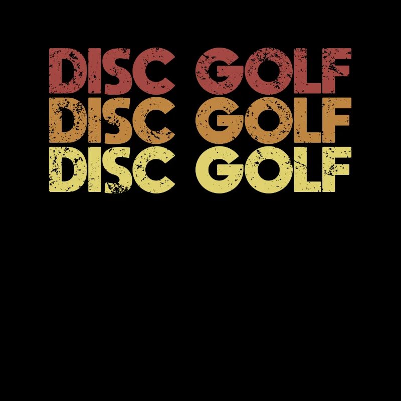 Golf à disque rétro