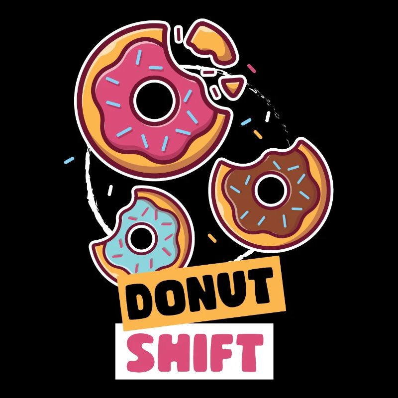 Beignet design pour un fan de beignet