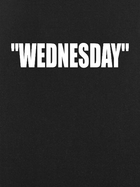 WEDNESDAY Mittwoch Design