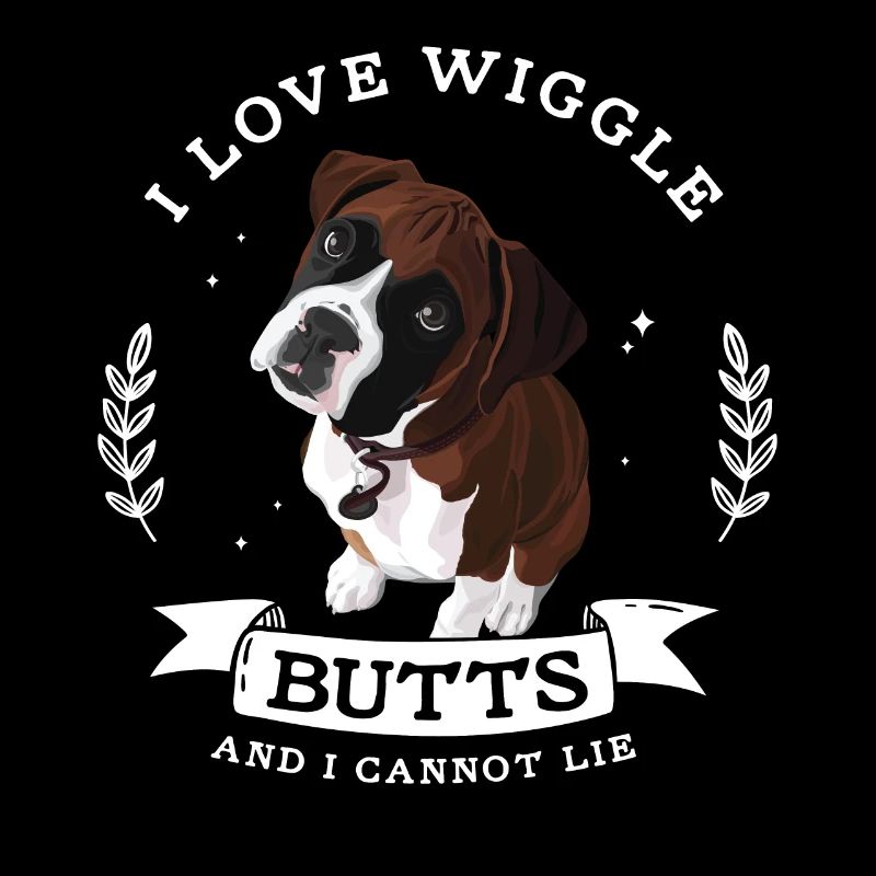 Boxer design pour un propriétaire de chien