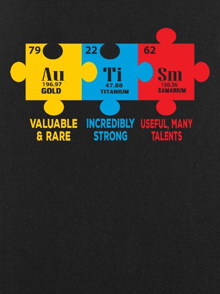 Autism Awareness elements