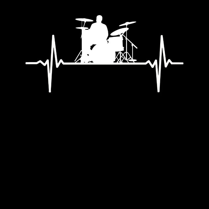 Heartbeat Drums Pulse Drummer Gift