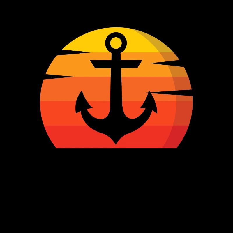 Sunset Vintage Anchor
