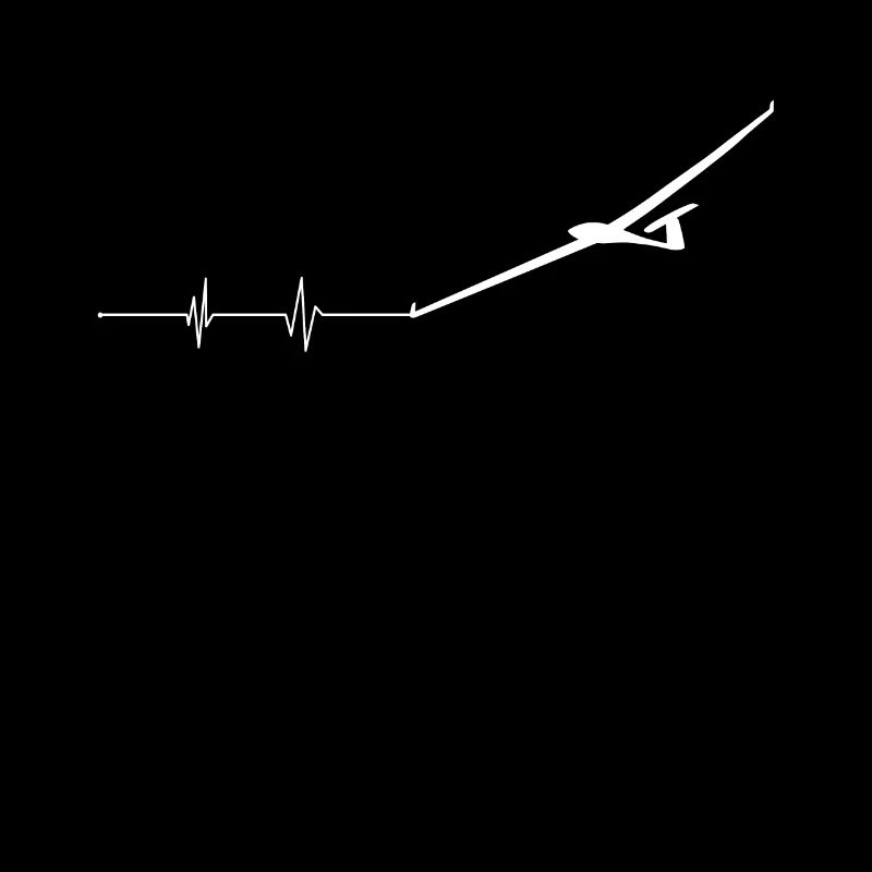 Glider motif for flight enthusiasts