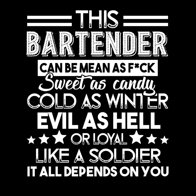 Barman barman est doux comme bonbons