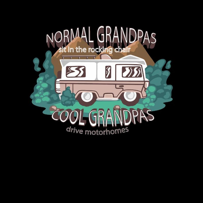Cool grandpas drive camper
