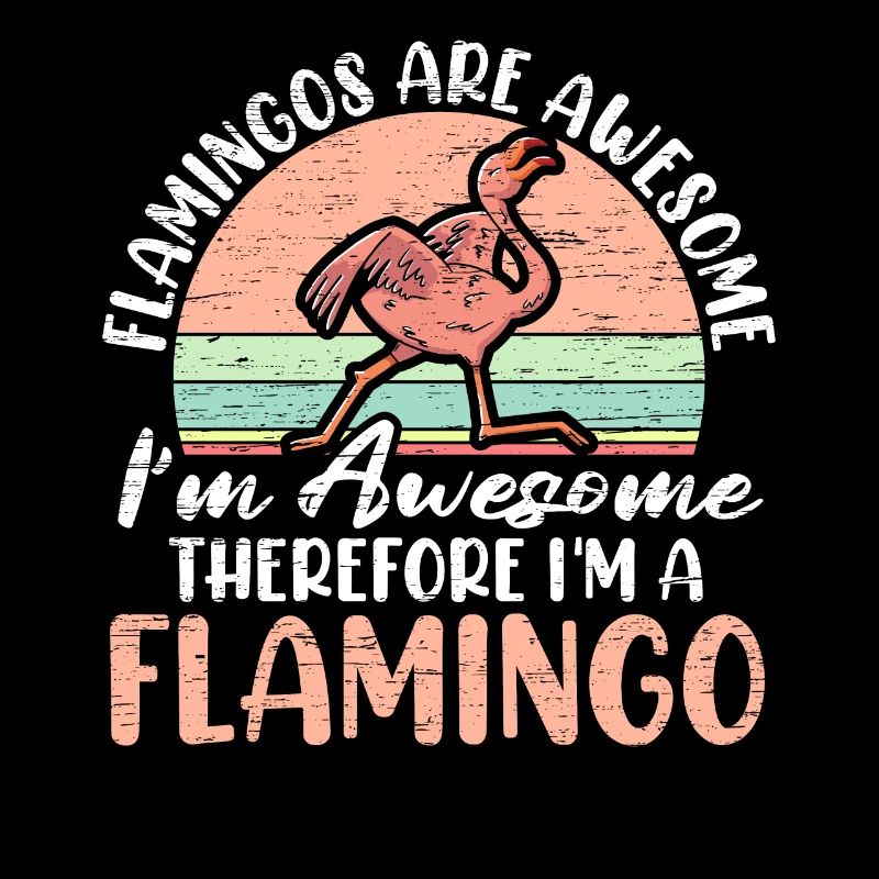 Flamingos sind ehrfürchtig Flamingo Flüsterer rosa Vogel