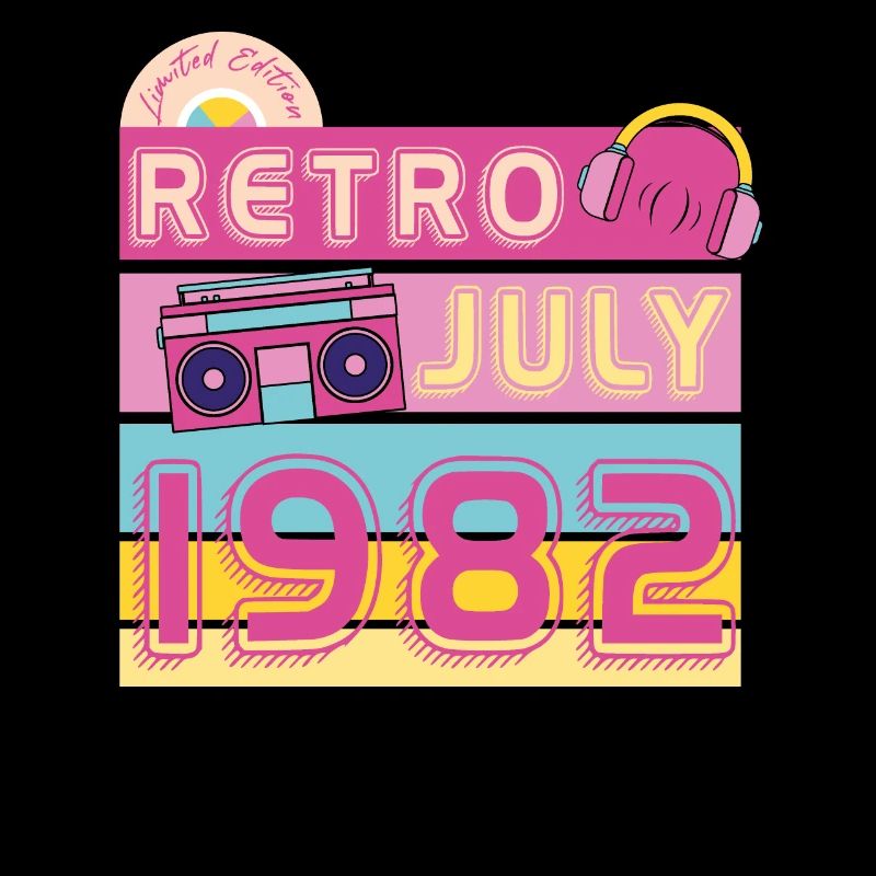 1982 Retro Vintage Geschenkidee