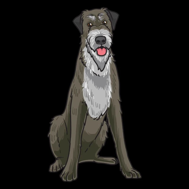 Irischer Wolfshund Hund