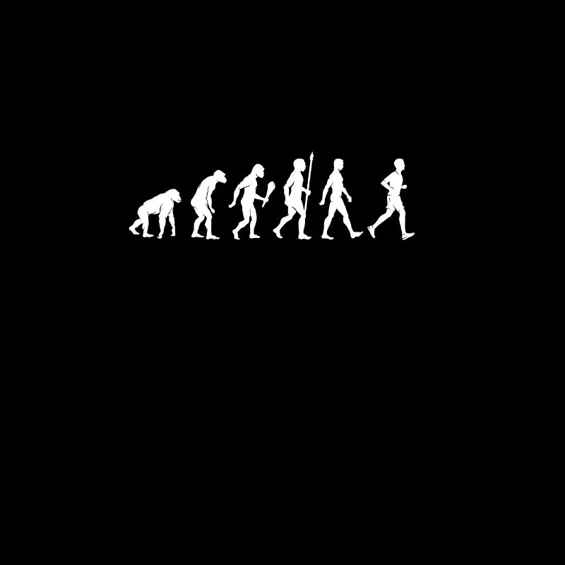 Lustige Jogging Evolution Läufer Geschenkidee