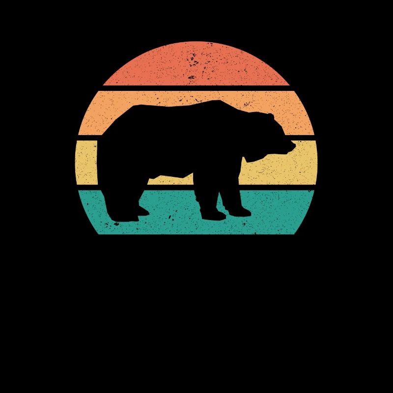 Bear Retro Bears Vintage