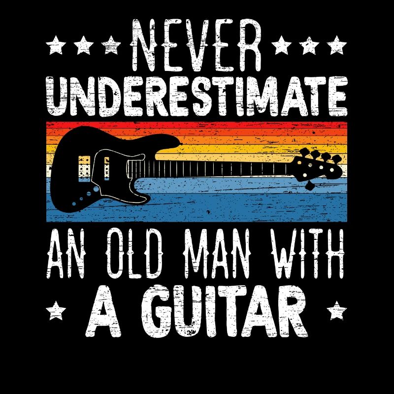 Never Underestimate An Old Man With A Guitar