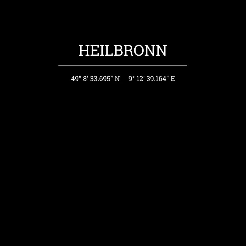 Heilbronn Coordinates Gift
