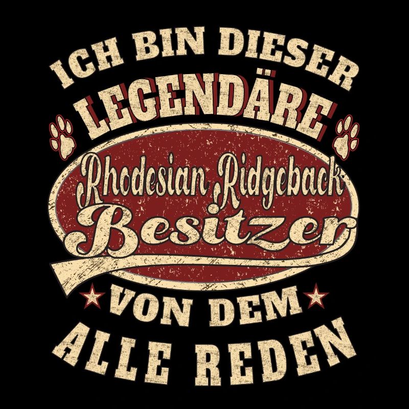 Rhodesian Ridgeback Besitzer Ich bin dieser