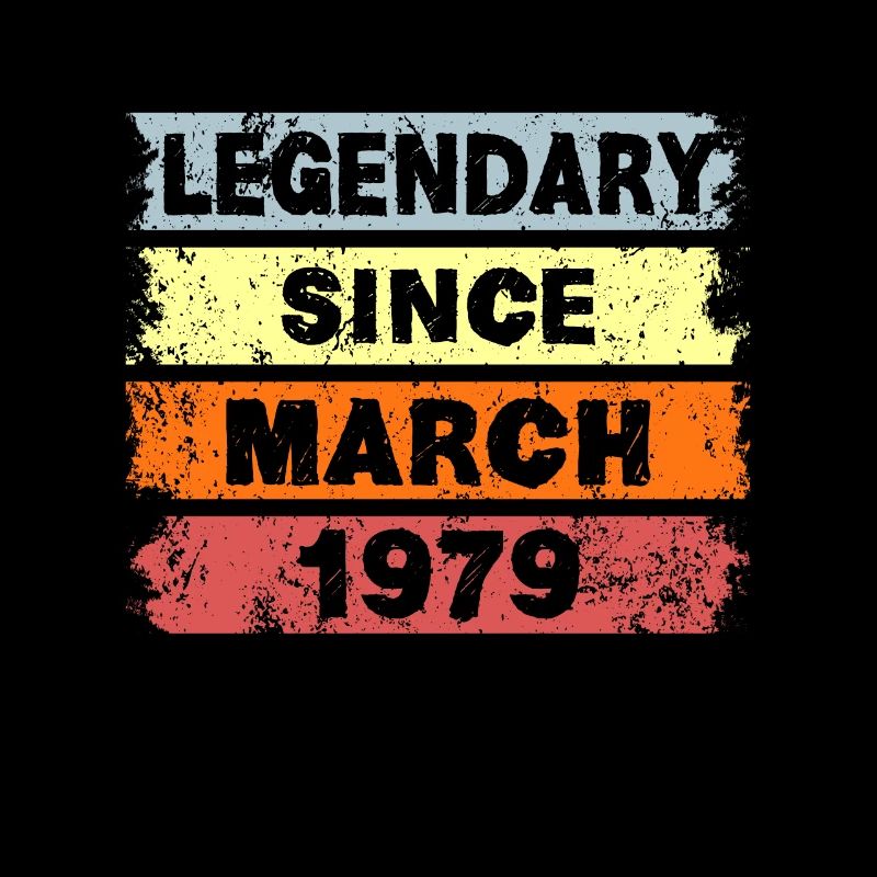 Legendary since March 1979 - Geburtstag