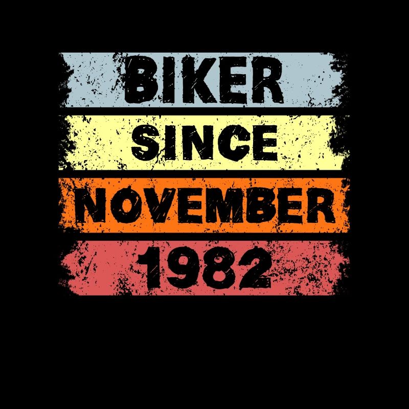 Biker since November 1982 - Geburtstag