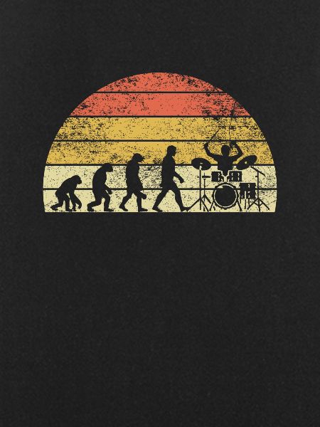 Drummer Evolution Sunset Schlagzeuger