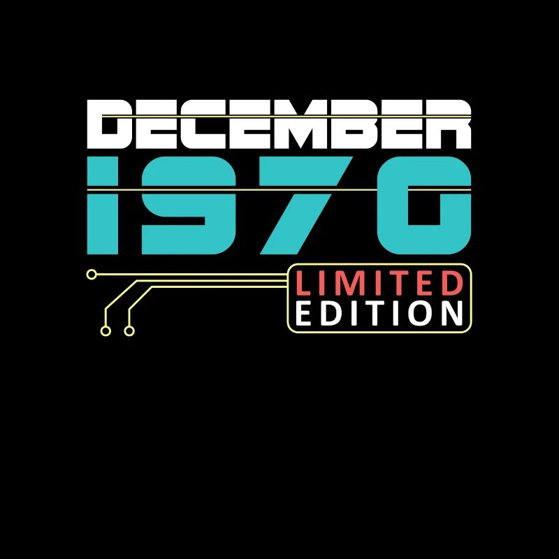Dezember 1970 - Geburtstag im Dezember