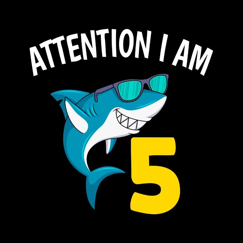 Je suis 5 ans garçon de 5ème anniversaire