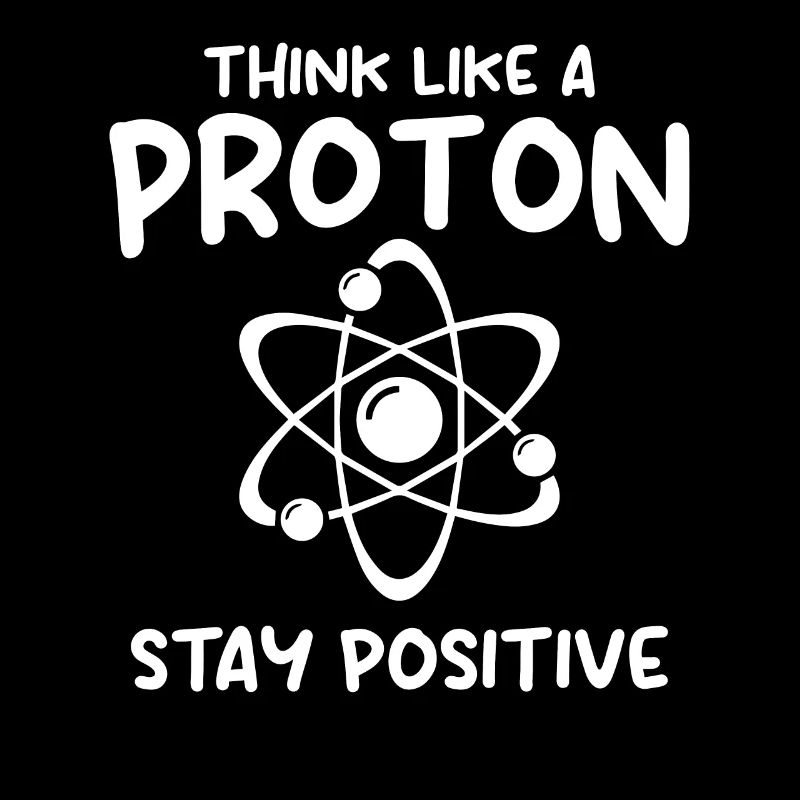 Je pense que comme un proton rester positif