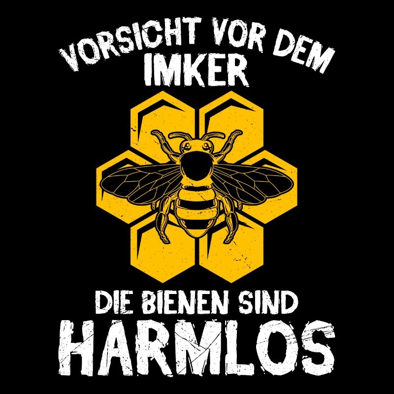 Vorsicht vor dem Imker Bienen sind Harmlos