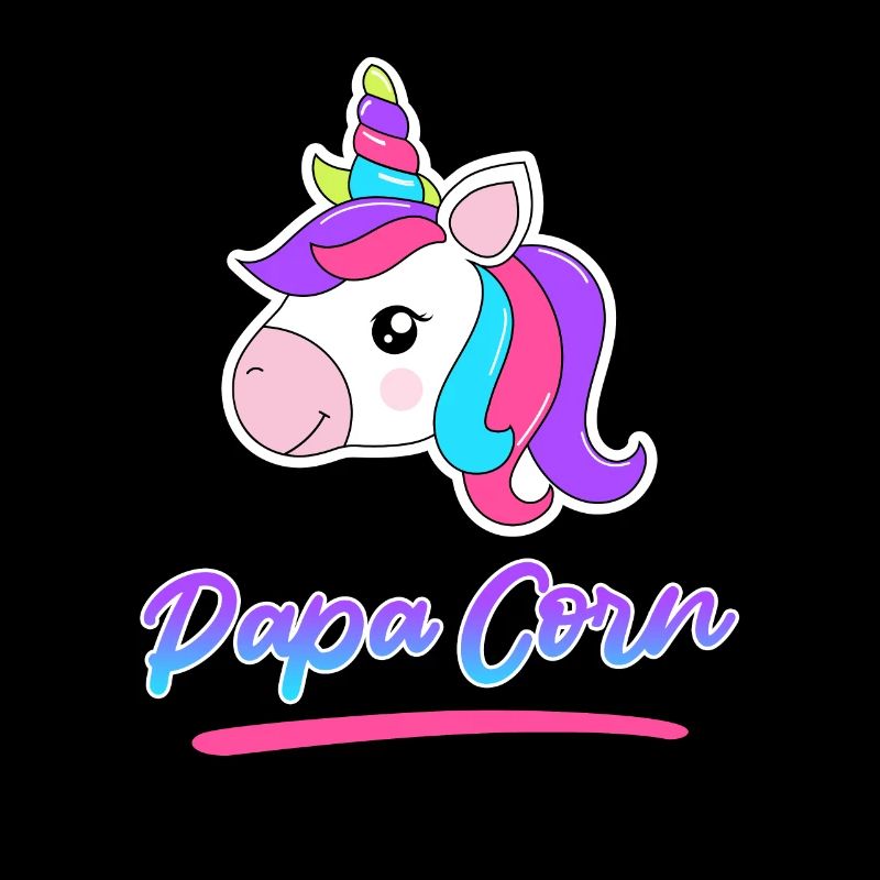 Papacorn Einhorn Papa