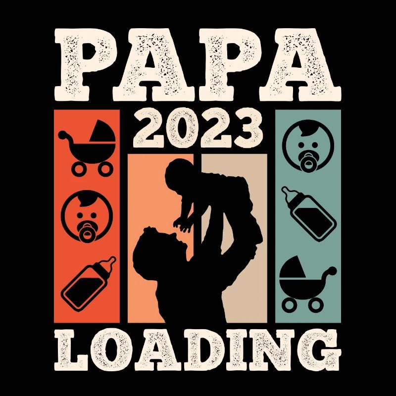 Papa 2023 loading werdender Papa 2023