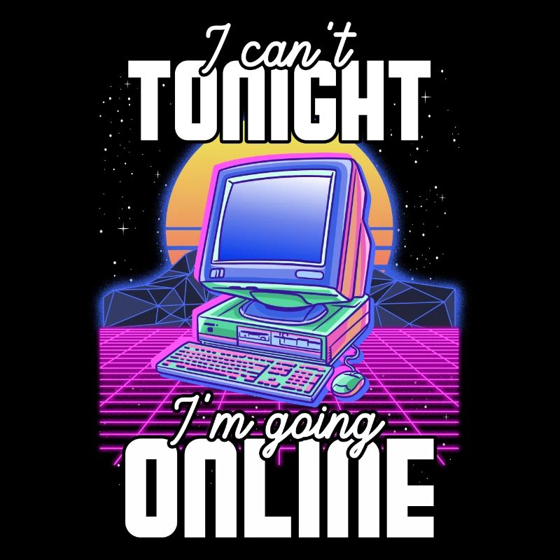 I Can't Tonight I'm Going Online, Funny Computer S