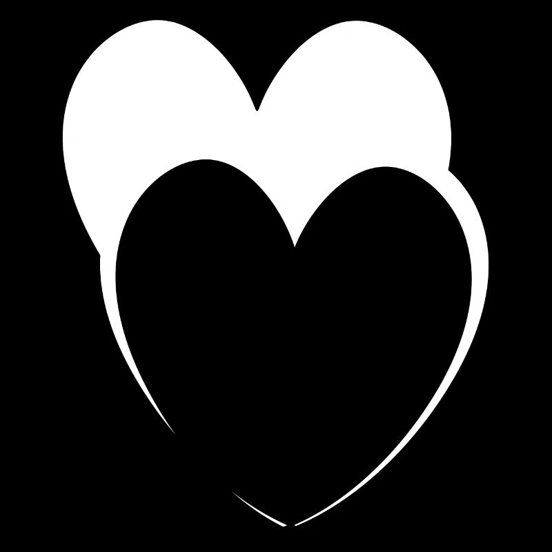 Hearts White Gift Idea