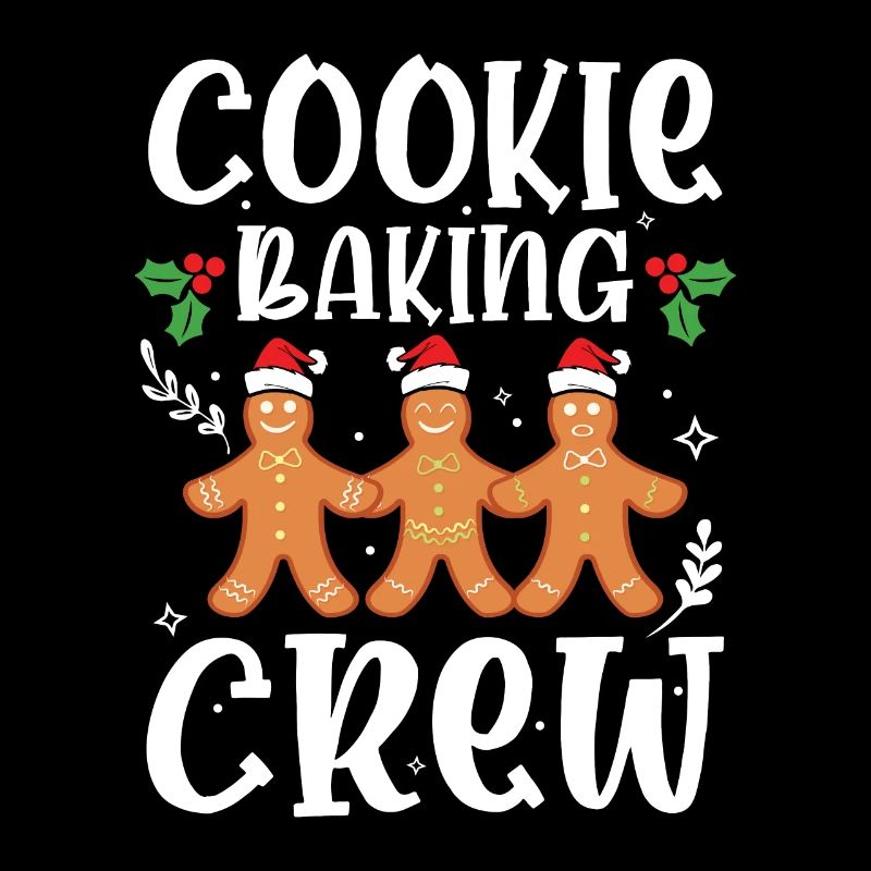 Cookie Baking Crew Pajama Christmas Gingerbread