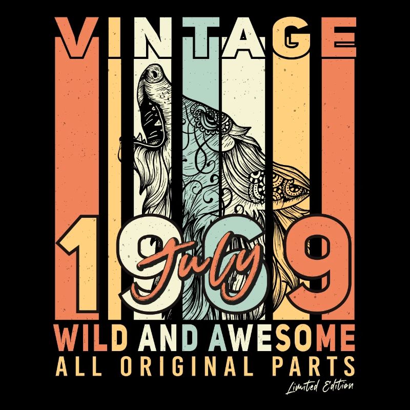 1969 Juli Retro