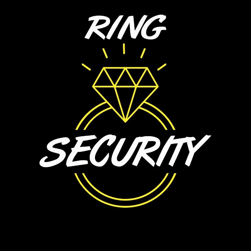 Ring Security Enterrement de vie de garçon Mariage Marié