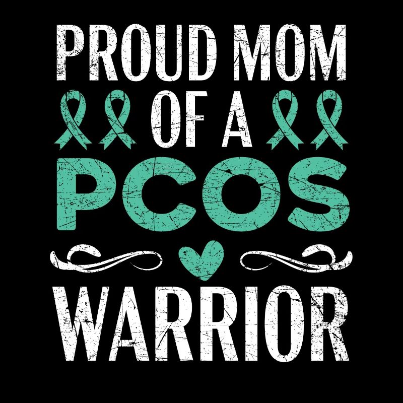 Mutter eines PCOS Warrior Polyzystischen Ovarialsyndroms