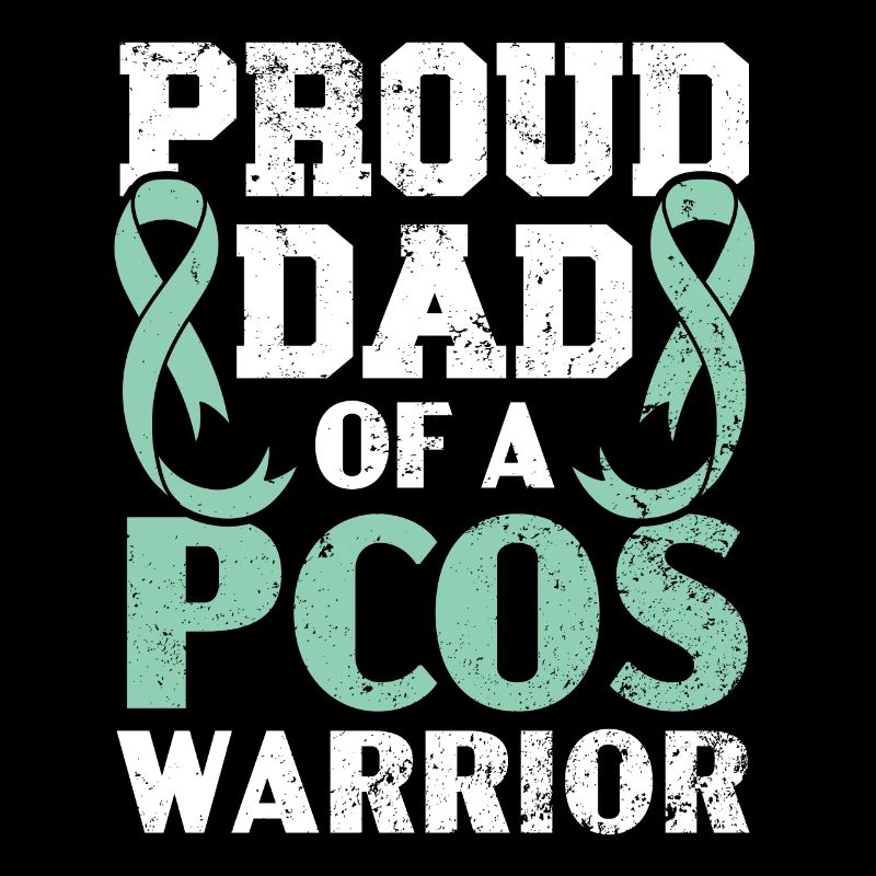 Vater eines PCOS Warrior Polyzystischen Ovarialsyndroms