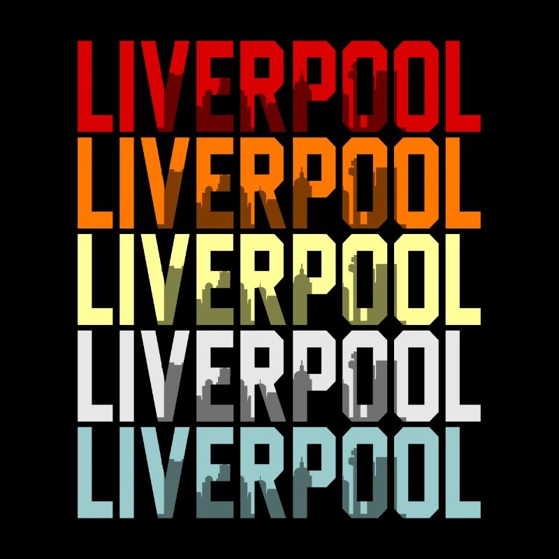 Liverpool uk flags gift
