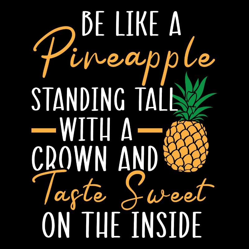 Pineapple Lover Hello Summer Tropical Fruit