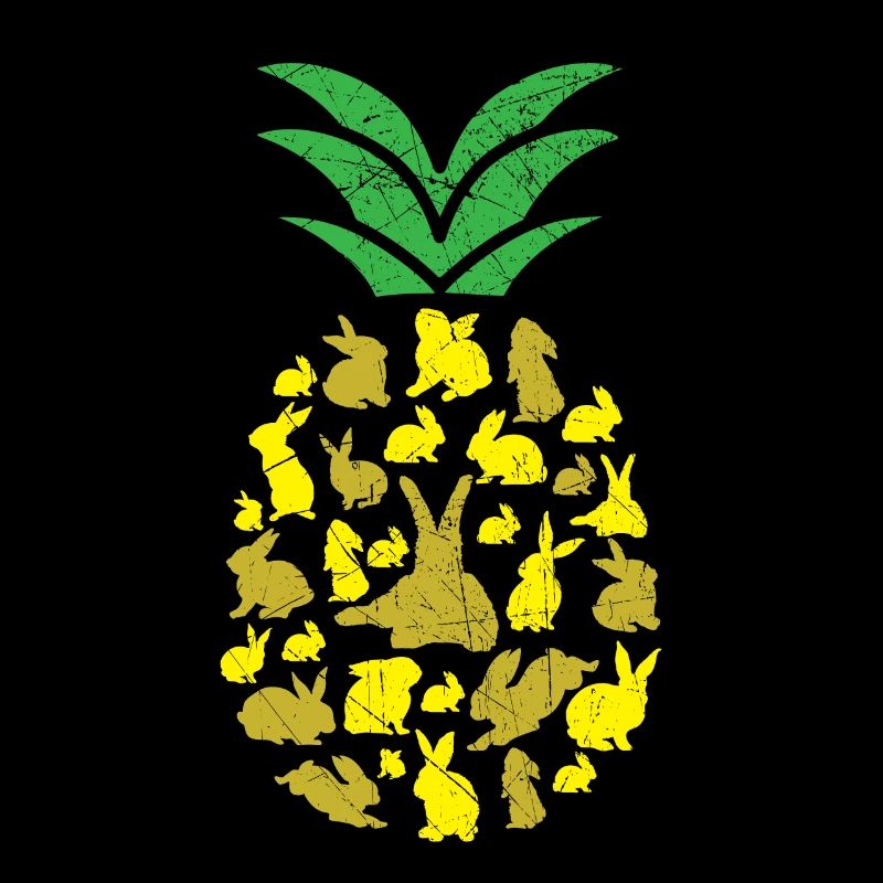 Pineapple Lover Hello Summer Vacation Rabbit Owner