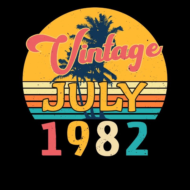 July 1982 40th birthday