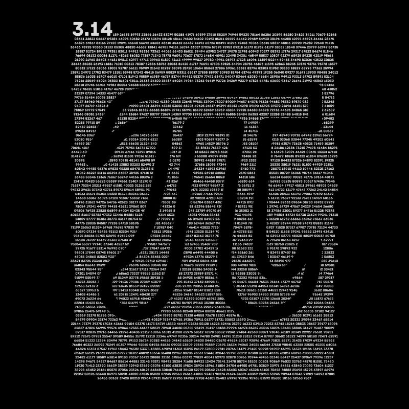 10000 Digits Pi Sign - Math Mathematics - 10K Cool