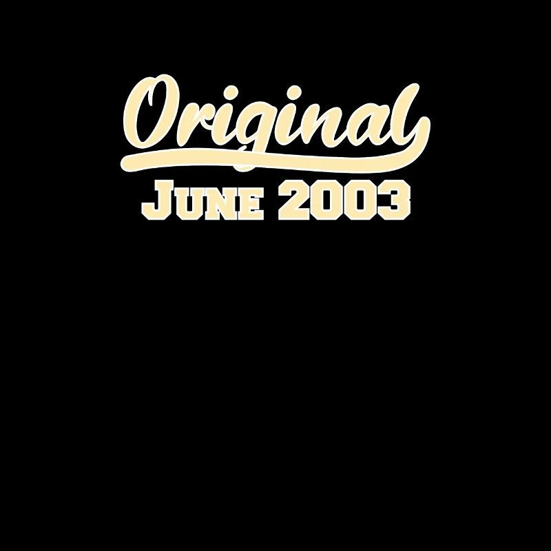 19th birthday June Vintage 2003 Gift idea