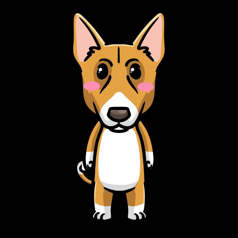 Émoticône de chien Basenji