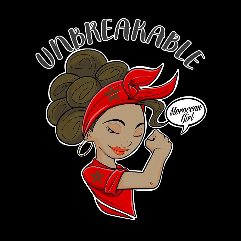 Moroccan Girl Unbreakable I Moroccan Heritage I