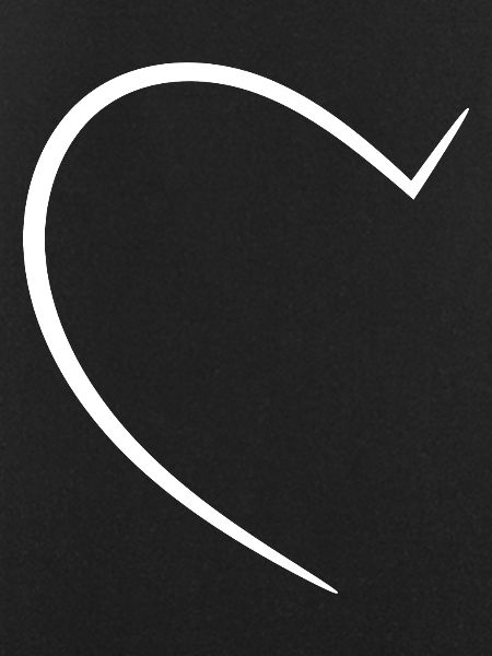Half White Heart