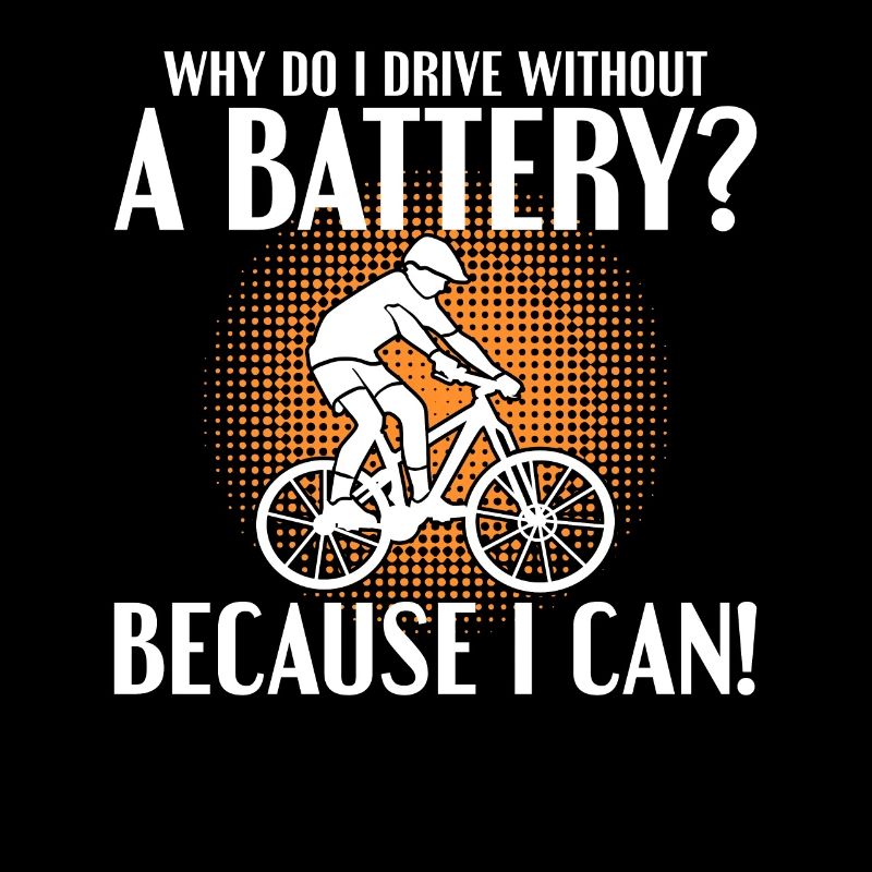 Why do I drive without a battery Anti E-Bike