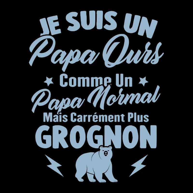 Je Suis Un Papa Ours Comme Un Papa Normal