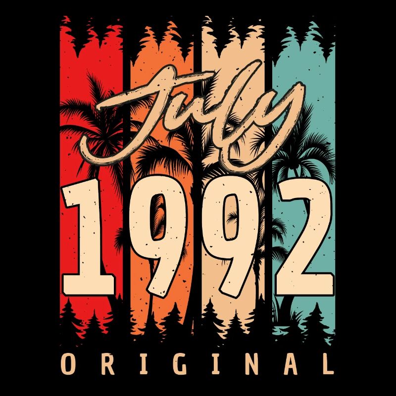 Juli 1992 30ter Geburtstag