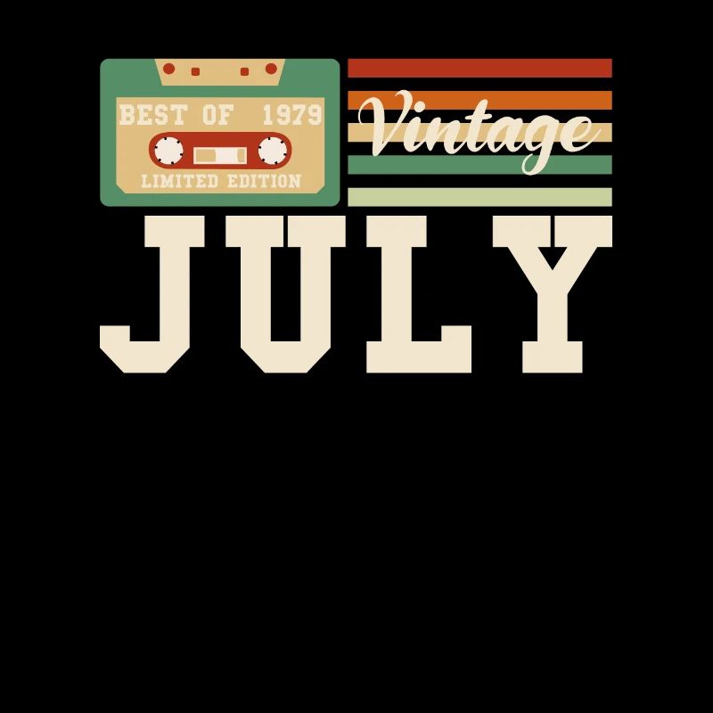 43rd birthday July born 1979 Gift idea