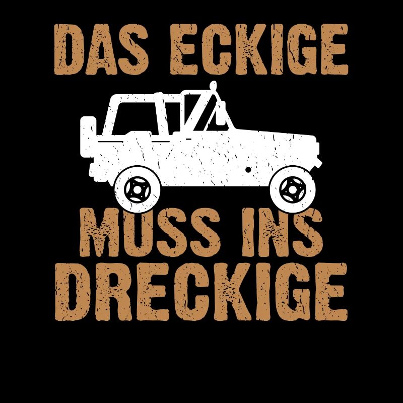 Das Eckige Muss ins Dreckige Gelände Offroader Jäg