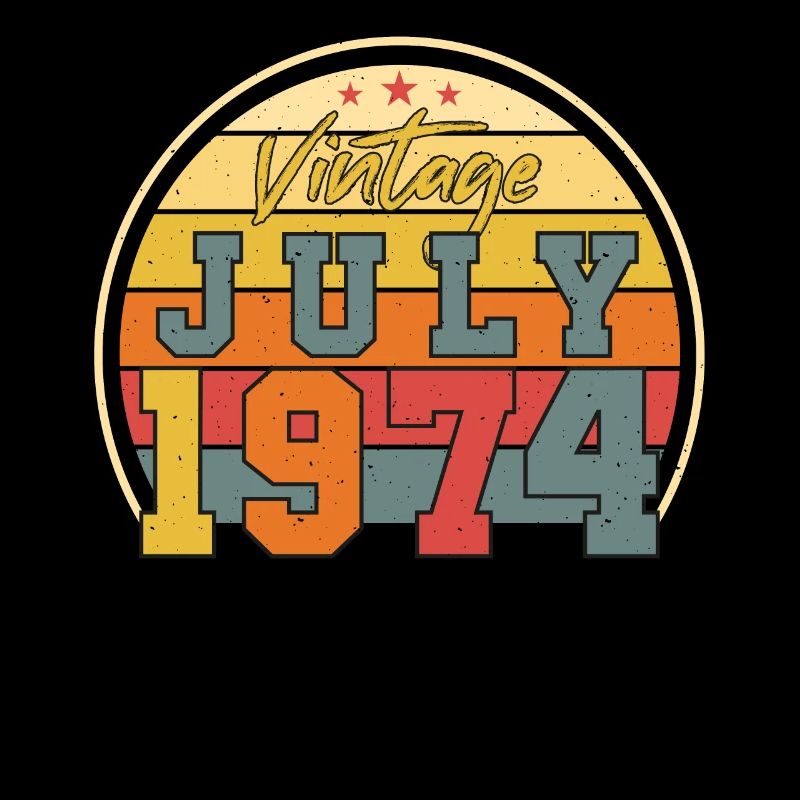 1974 Im Juli Geschenkidee